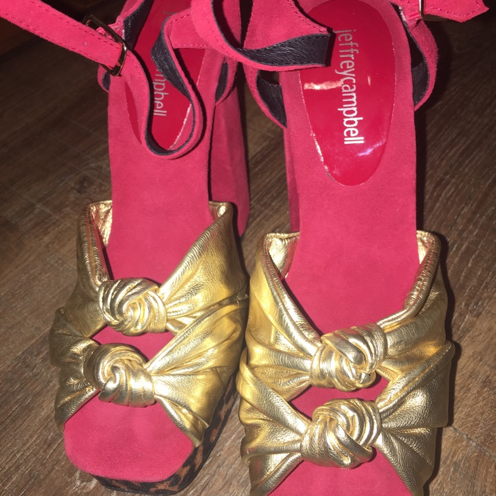 Jeffrey Campbell Sevenzero Platform Sandal S 7.5